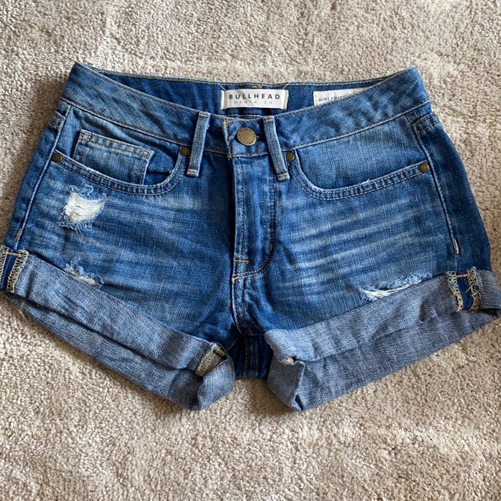 pacsun girlfriend jean shorts